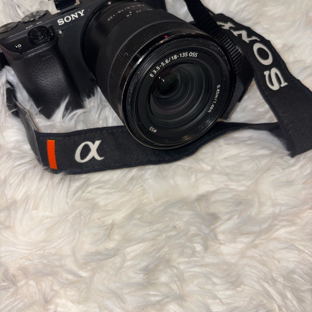 Sony Black Digital Camera 6400
